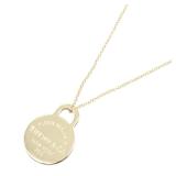 Tiffany RTT Necklace Yellow Gold