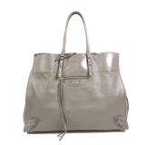 Balenciaga Papier A4 Tote Silver