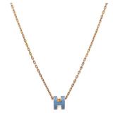 Hermes Mini Pop H Gold Blue