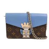 LV Tribal Mask Chain Wallet
