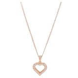 Diamond Necklace 18K Pink Gold