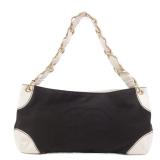 Chanel Chain Shoulder Black White