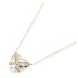 Tiffany Cross Heart Necklace