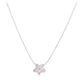 Diamond Necklace 18K 14K White Gold