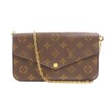 LV Felicie Pochette Monogram Brown