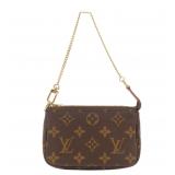 Louis Vuitton Mini Pochette Brown