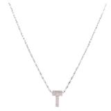 Diamond Necklace 18K 14K White Gold