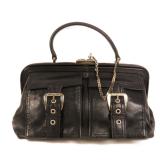 Celine Calfskin Handbag Black