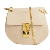 Chloe Chain Shoulder Bag Beige