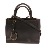 Fendi Petite 2Jours 2 Way Black