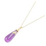 Tiffany Amethyst Necklace Yellow Gold