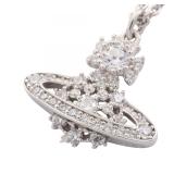 Vivienne Orb 925 Silver Necklace