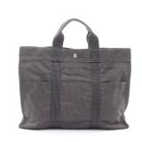 Hermes Herline MM Tote Dark Gray