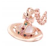 Vivienne Tiny Orb Pink Gold