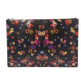 Givenchy Night Pansy Pouch Black Multi