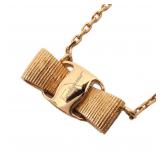 Ferragamo Vara Ribbon Necklace