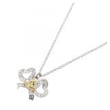 Vivienne Ribbon Orb Necklace