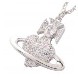 Vivienne Agnatha Silver Necklace
