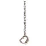 Tiffany Open Heart Necklace Silver