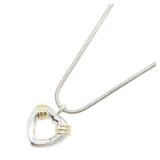 Tiffany Heart Necklace Silver