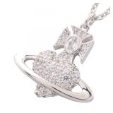 Vivienne Agnatha Silver Necklace
