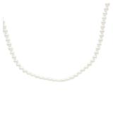 Pearl Necklace 18K Yellow Gold