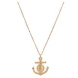 Chanel CC Metal Gold Necklace