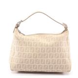 Fendi Zucchino Handbag Beige