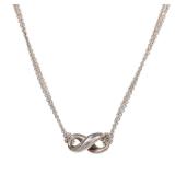 Tiffany Infinity Necklace Silver