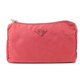 Prada Nylon Pouch Red