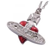 Vivienne Heart Orb Silver Red