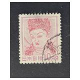 Japan Stamp 1951 Goddess Kannon Definitive