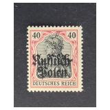 Germany Occupation of Poland 1916 40pf