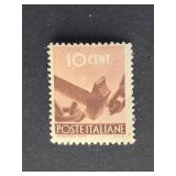 Italy Stamp 1945 Democracy Hammer Breaking Chain