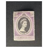 Sierra Leone 1953 Queen Elizabeth II Coronation