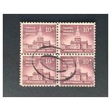 US Stamps 1956 10c Independence Hall
