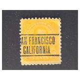 US Stamp 1923 10c James Monroe Precancel San Franc