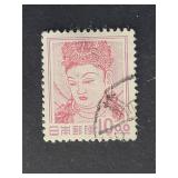 Japan Stamp 1951 Goddess Kannon Definitive