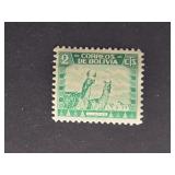 Bolivia Stamp 1939 Fauna Lamas