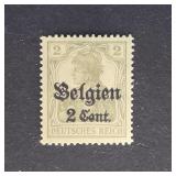German Empire Stamp 1916 WWI Occupation Belgium