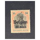 Germany Occupation of Belgium 1916 40c/30pf