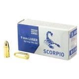 STV Technology Scorpio 9MM 124GR ( 1000 RDS )