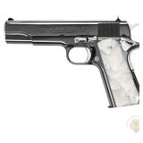 New Colt 1911 Gov't Black Chrome Custom ( 45 ACP )