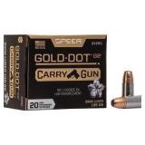 Speer Gold Dot Carry Gun 9MM ( 200 RDS )