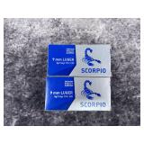 STV Scorpio 9MM 124 GR ( 100 RDS )