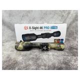 New X-Sight 4K Pro 3-14x Smart Day/Night Scope
