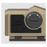 New INFITAC Fast Mini Pistol Thermal Optic Tan