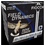 Fiocchi Field Dynamic Dove & Quail 20 GA (250 RDS)