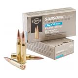 PPU Subsonic 7.62 NATO ( 100 RDS )