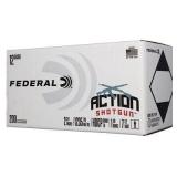 Federal Action Shotgun 12 GA Case ( 200 RDS )